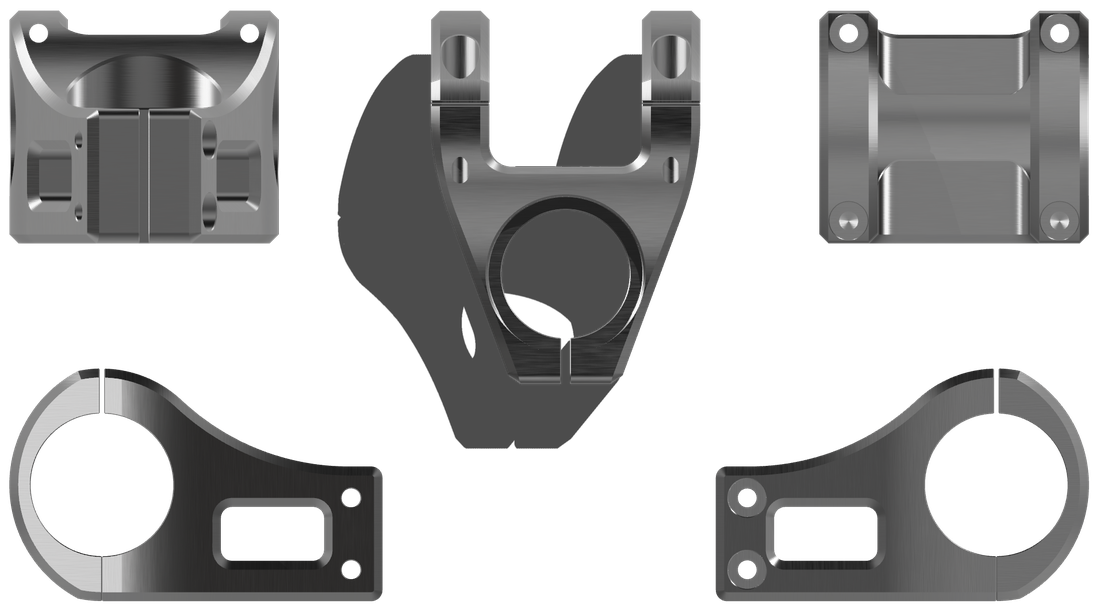 MTB Stem 38 Multi-View